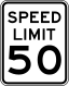 Speed Limit 50